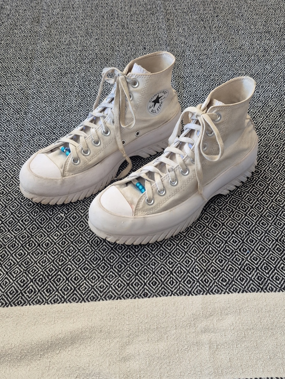 Converse Chuck Taylor All-Star Lugged Platform Canvas Sneakers Size 9.5 W, 7.5 M